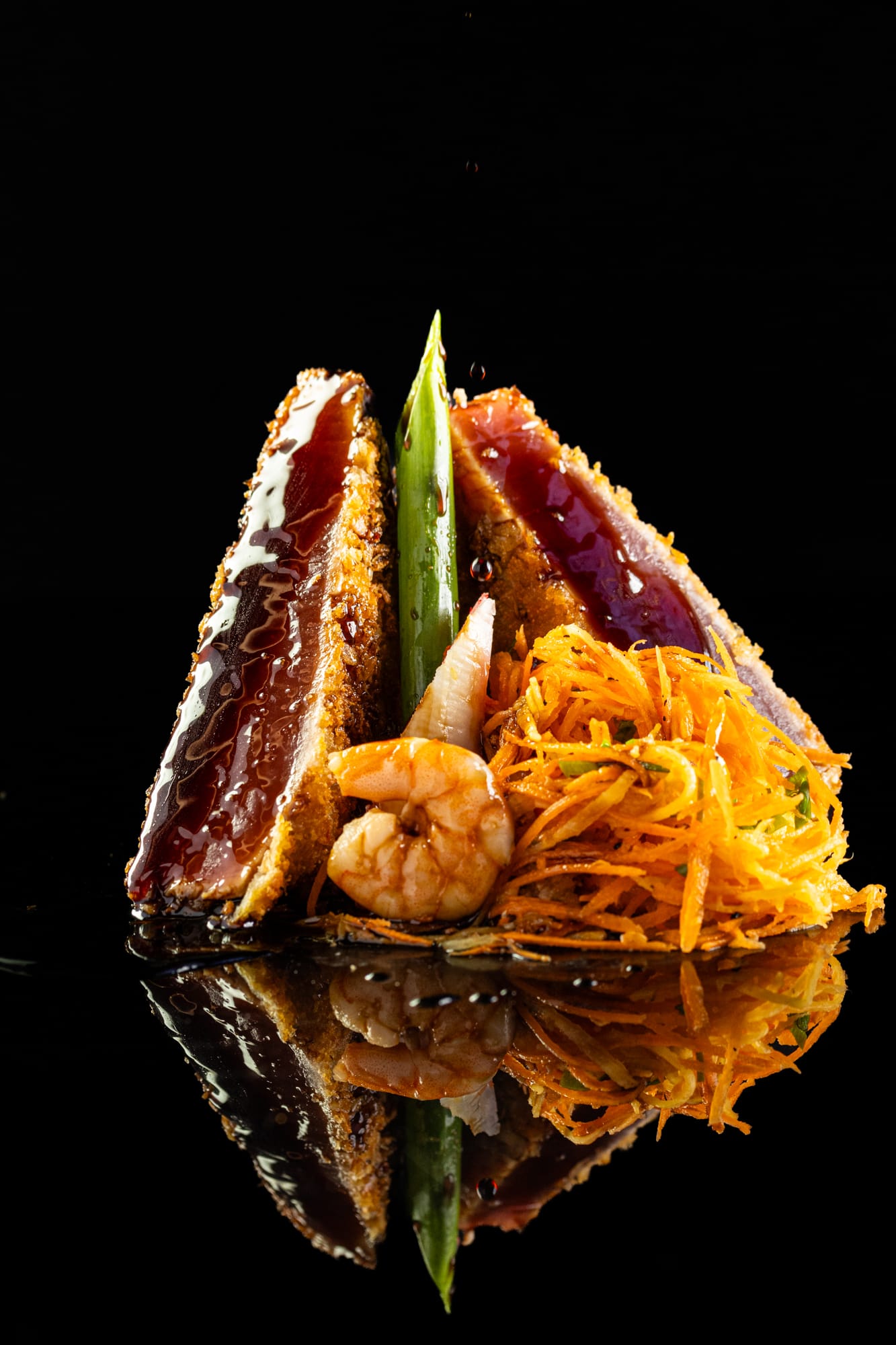 Seleção de niguiris variados